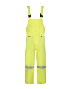 hi vis yellow bib