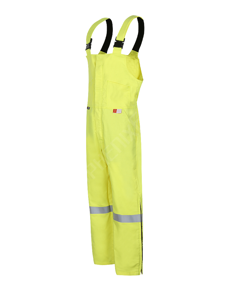 hi vis yellow bib