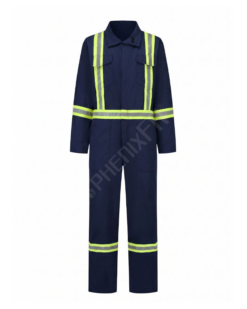 nherent fr reflective coverall with vent