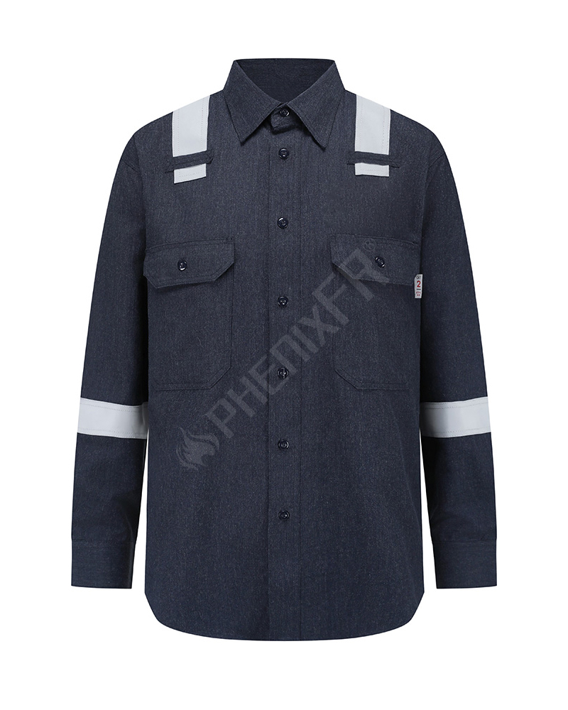 rip stop fr reflective button down shirt rip stop fr reflective button down shirt