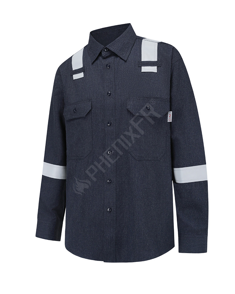 rip stop fr reflective button down shirt rip stop fr reflective button down shirt