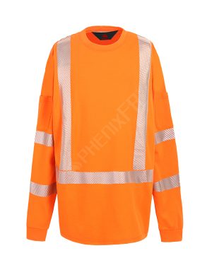 产品 phenixfr style fr reflective long sleeve t shirt(orange stitching)