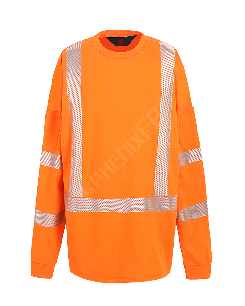 phenixfr style fr reflective long sleeve t shirt(orange stitching) phenixfr style fr reflective long sleeve t shirt(orange stitching)