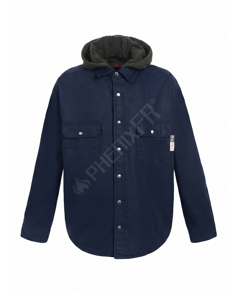 phenixfr style fr overman shirt jacket with fleece hood phenixfr style fr overman shirt jacket with fleece hood