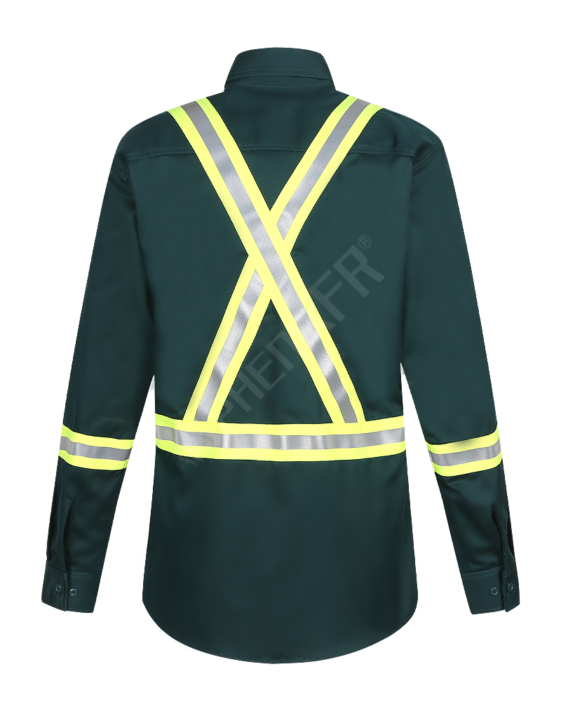 fr reflective button down shirt fr reflective button down shirt