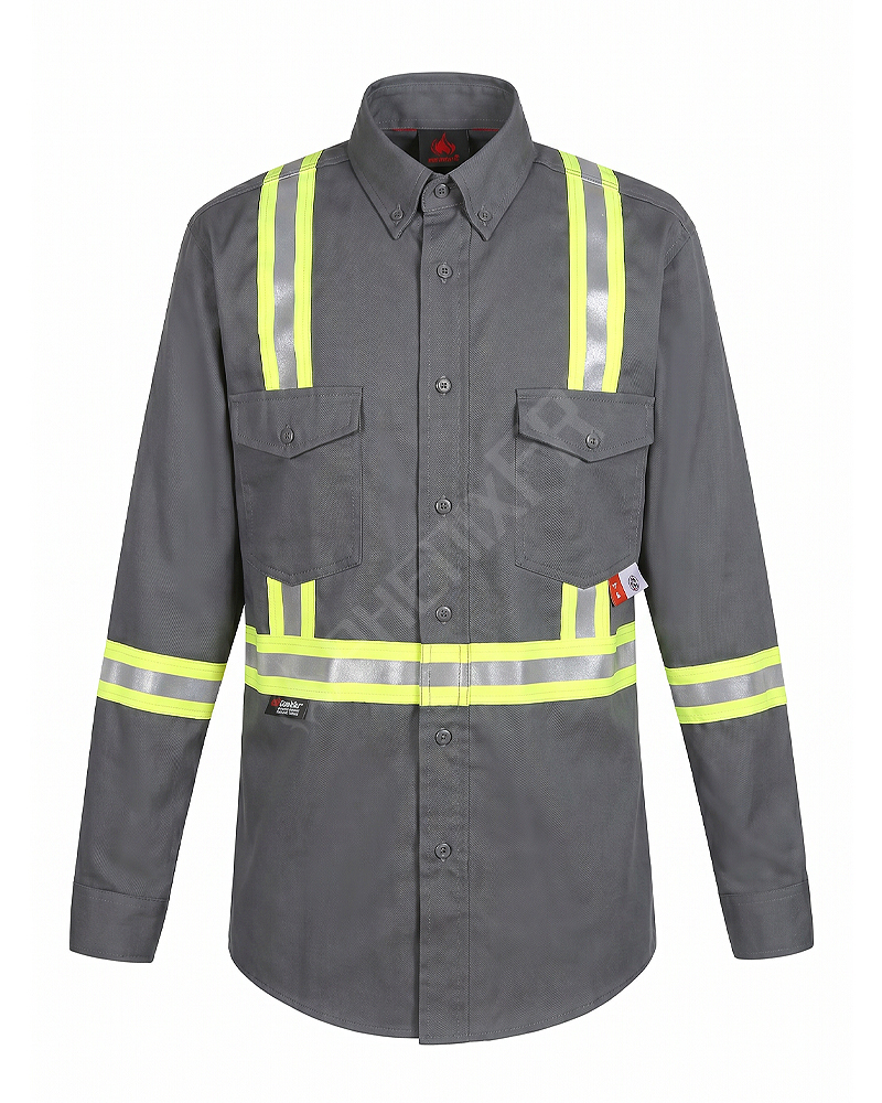 fr reflective button down shirt fr reflective button down shirt