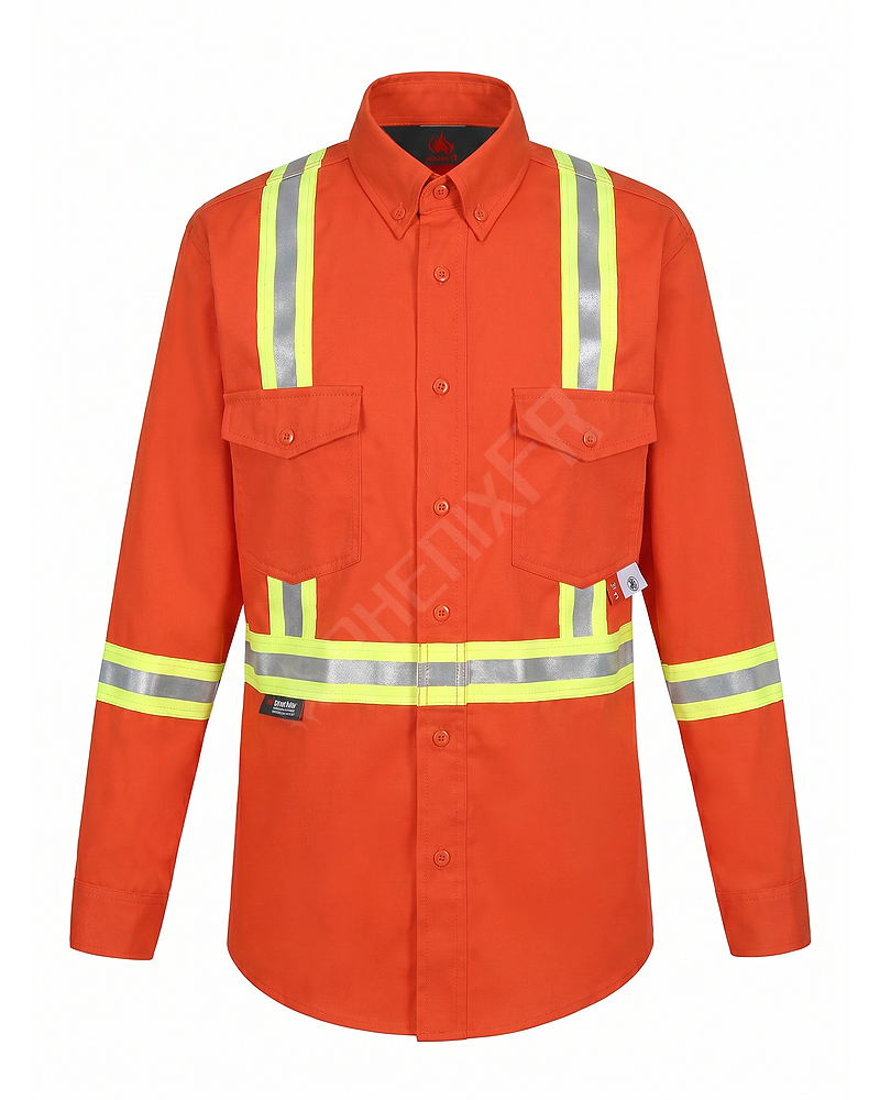 fr reflective button down shirt fr reflective button down shirt
